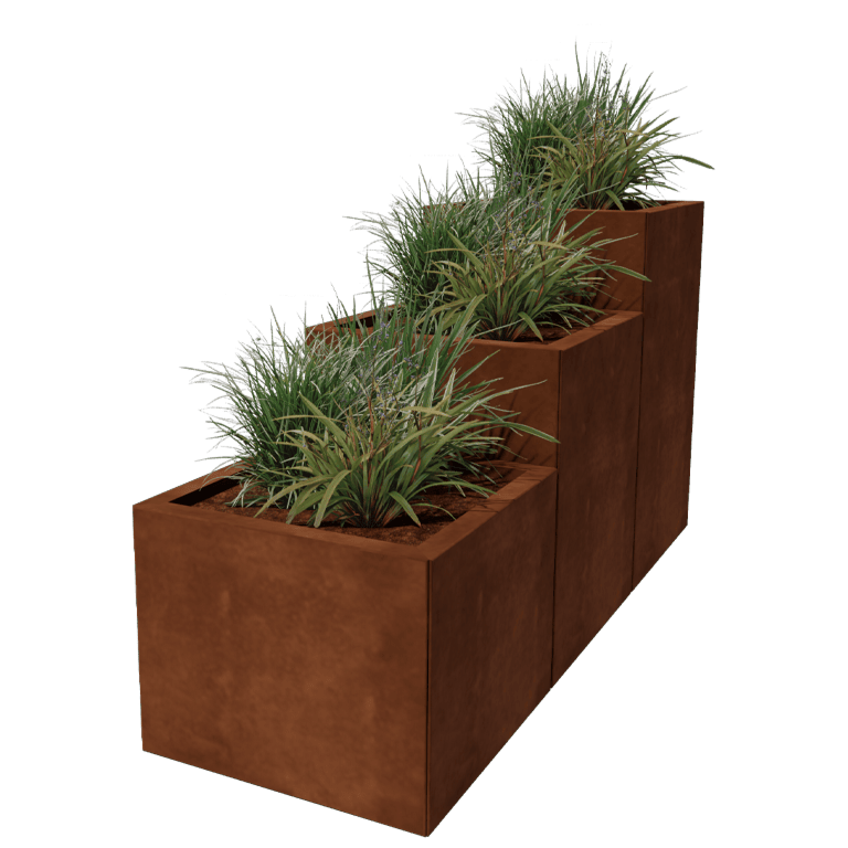 Donica ze stali corten Miami special III 50