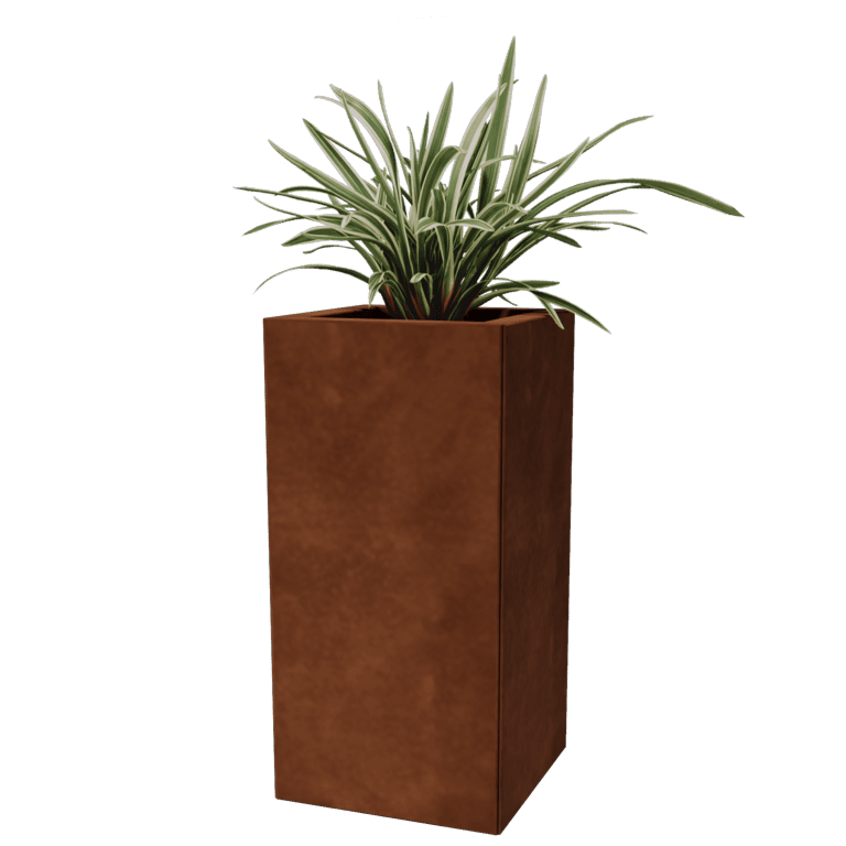 Donica ze stali corten Miami 30 x 30 cm