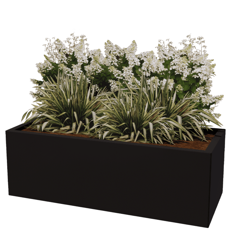Donica stal malowana proszkowo Texas 50 x 120 cm