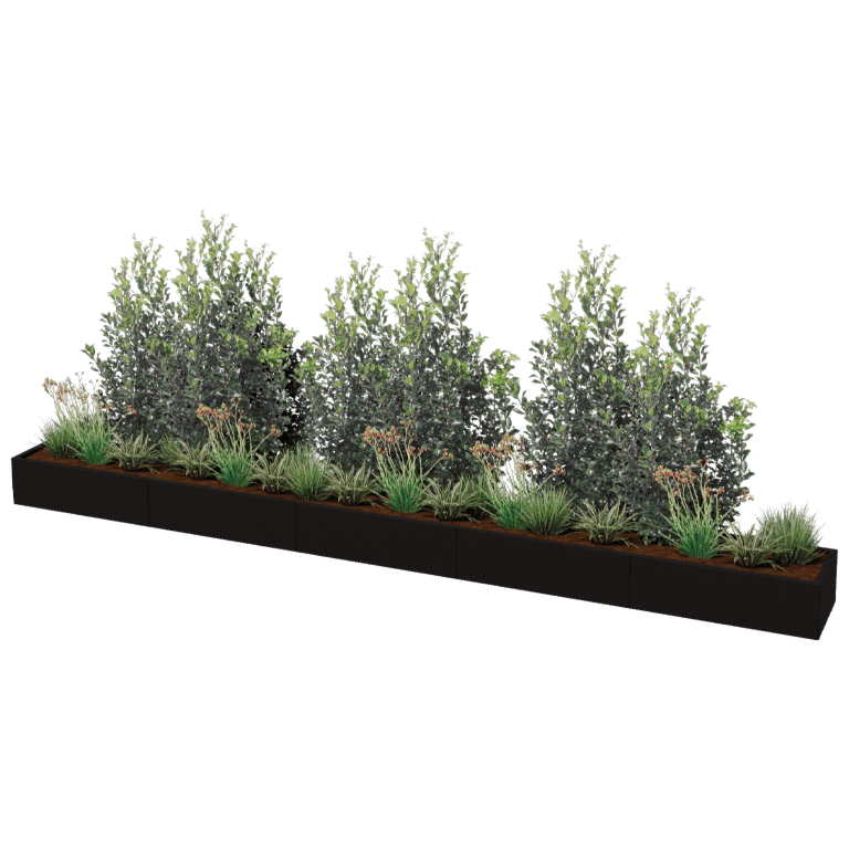 Donica stal malowana proszkowo Texas xxl 500 x 50 cm
