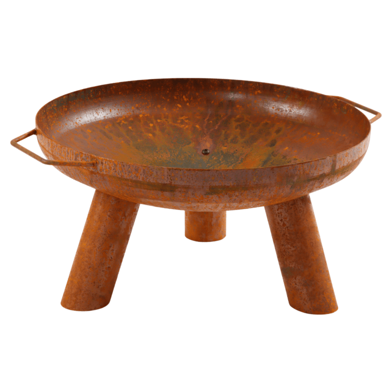 Palenisko ze stali corten Louisiana 88 x 78 x 31 cm