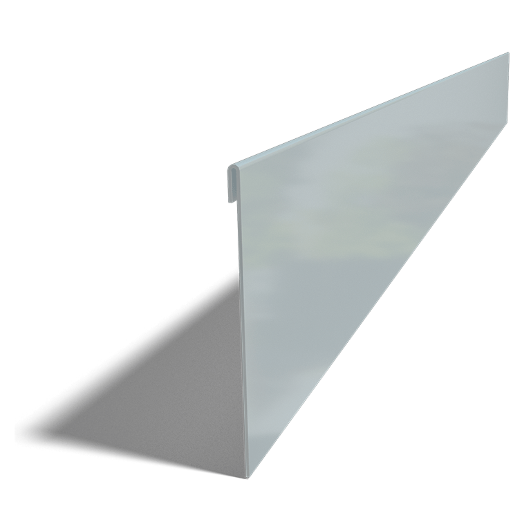 Zagięte obrzeże ze stali ocynkowanej 13 cm (długość 150 cm)