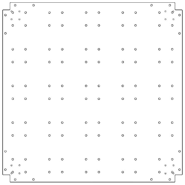 płyta denna Stal ocynkowana 100 x 100 cm