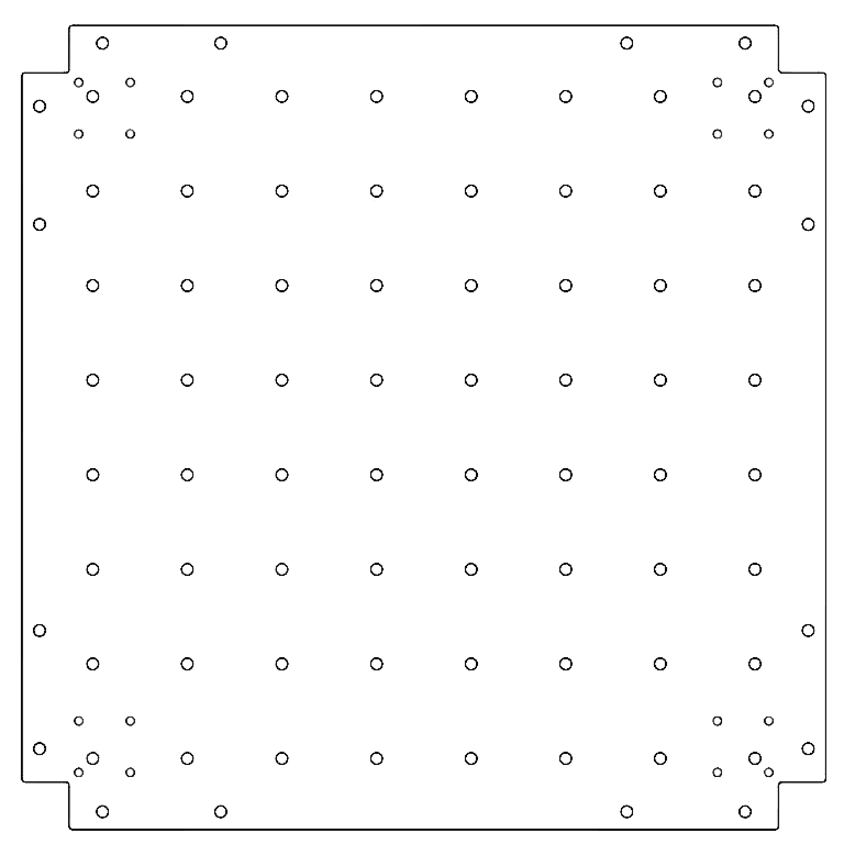 płyta denna Stal ocynkowana 70 x 70 cm