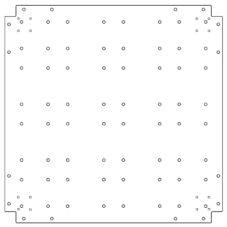 płyta denna Stal ocynkowana 80 x 80 cm