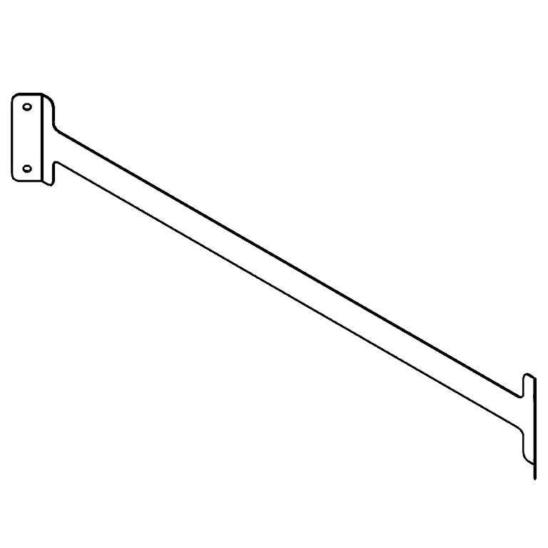 wspornik łączący Stal ocynkowana 100 cm