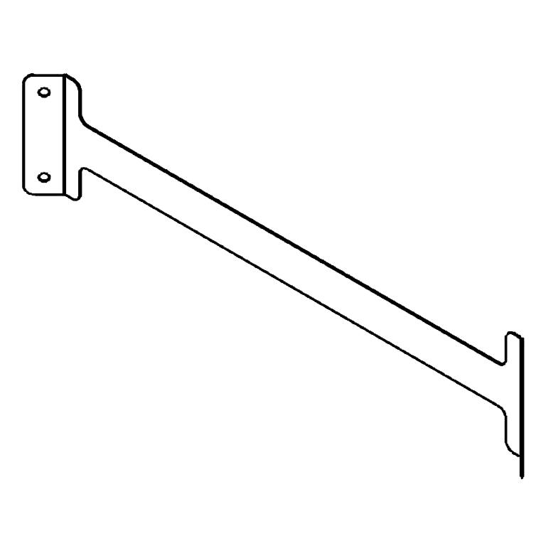 wspornik łączący Stal ocynkowana 70 cm