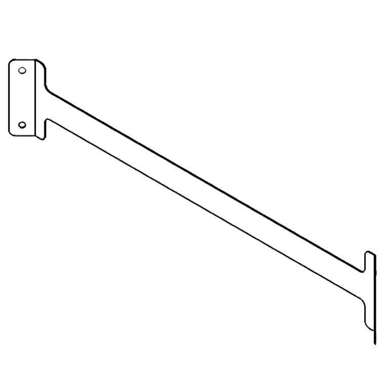 wspornik łączący Stal ocynkowana 80 cm