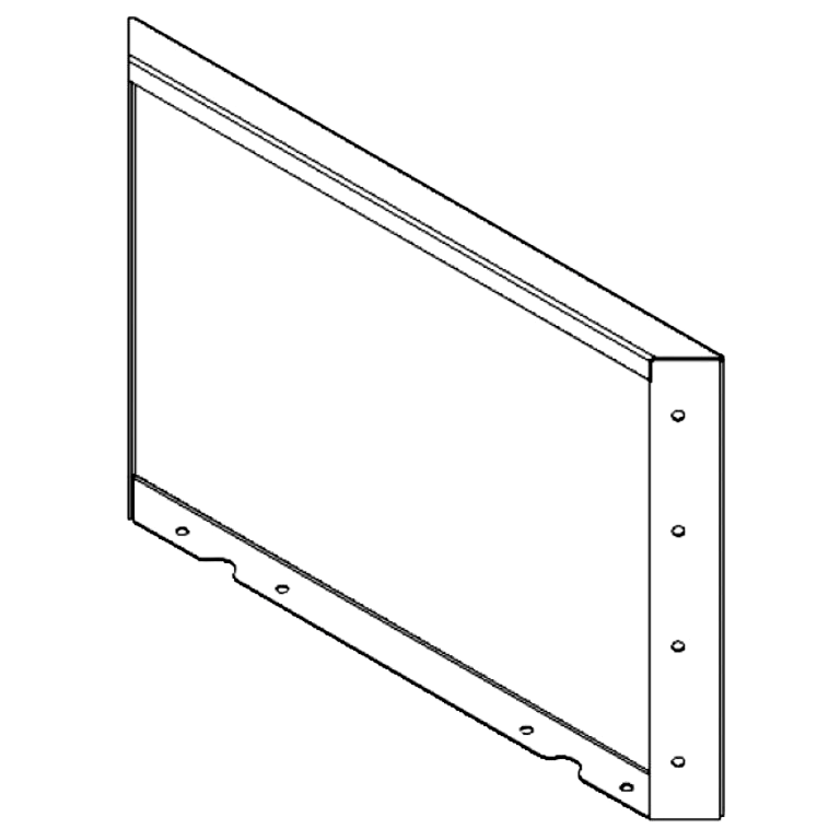 panel Stal kortenowska 40 x 60 cm
