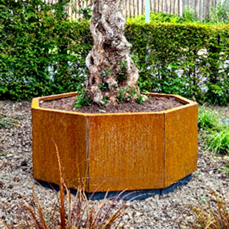 Donica ze stali corten Chicago 80