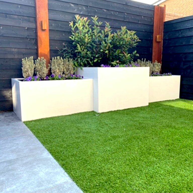 Donica stal malowana proszkowo Texas 100 x 120 cm
