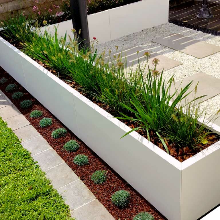 Donica stal malowana proszkowo Texas xxl 300 x 40 cm