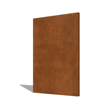 Panel podstawa ze stali corten 120 x 6 x 190 cm
