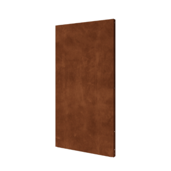 Panel dekoracyjny ze stali corten - Podstawowy - 100 x 6 x 190 cm