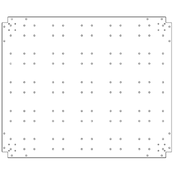 Płyta dolna ze stali ocynkowanej - 100 x 120 cm