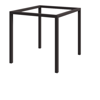 Stalowa pergola - Kwadratowe - 324 x 300 x 230 cm - Inny kolor RAL - Bez bloczka betonowego