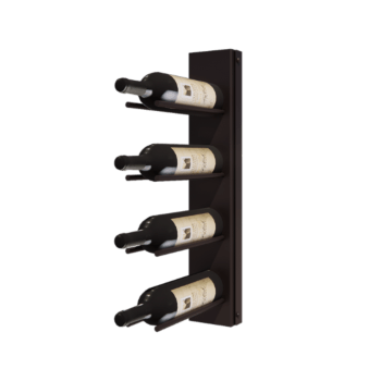 Stalowy stojak na wino - Puglia - 10,6 x 29 x 55 cm - Bronze