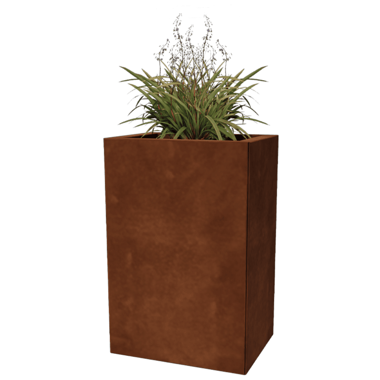 Donica ze stali corten Texas 30 x 40 cm