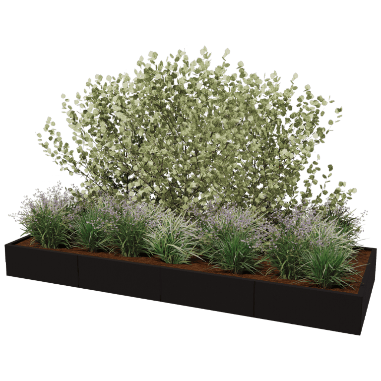 Donica stal malowana proszkowo Texas xxl 320 x 120 cm