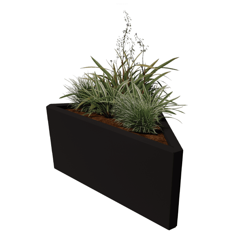 Donica stal malowana proszkowo Alaska równoramienny 84 cm