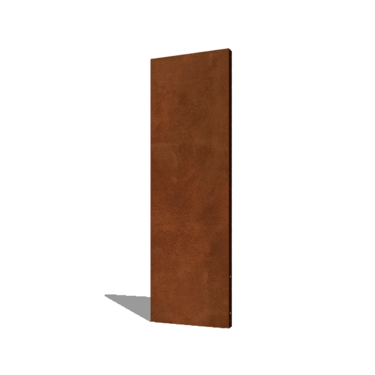Panel podstawa ze stali corten 60 x 6 x 190 cm