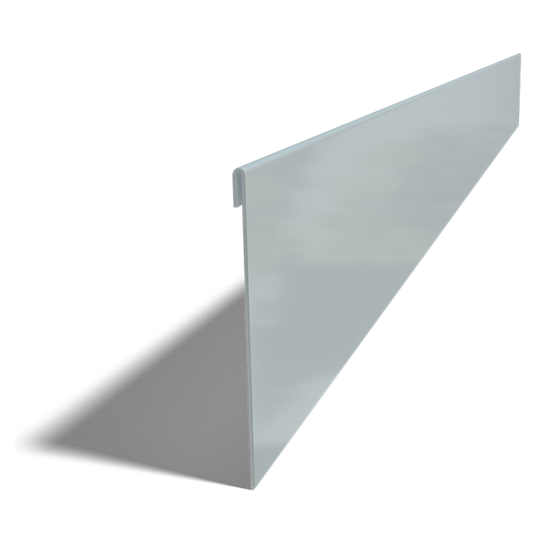 Zagięte obrzeże ze stali ocynkowanej 13 cm (długość 150 cm)