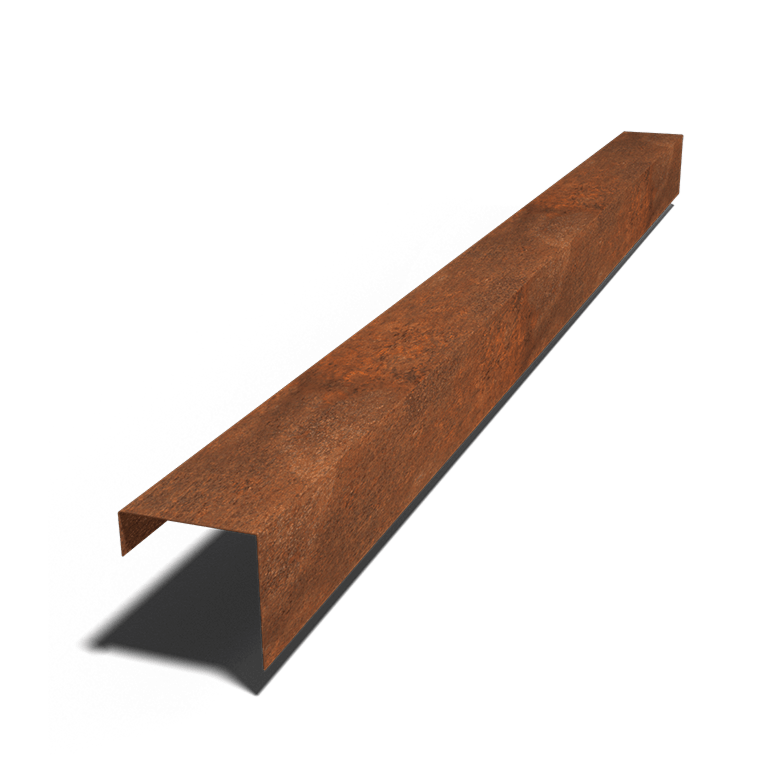 Profil U-kształtny ze stali corten 15 x 15 x 5 cm (długość 240 cm)