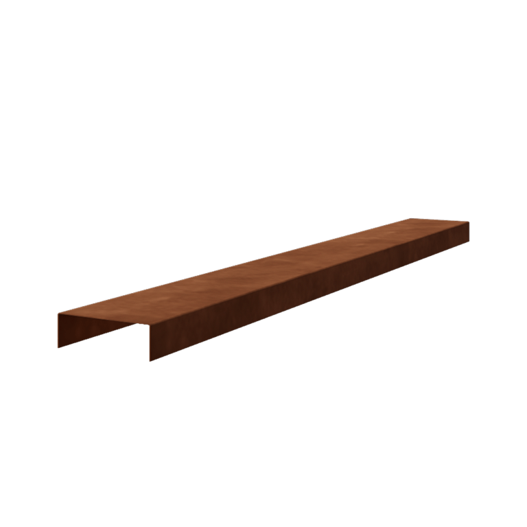 Profil U-kształtny ze stali corten 5 x 15 x 5 cm (długość 150 cm)