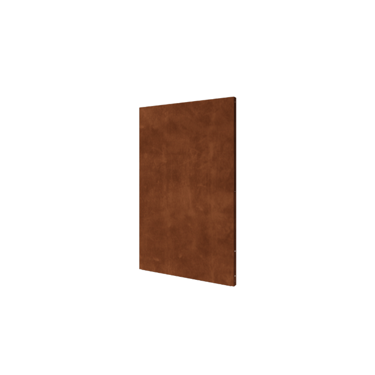 Panel dekoracyjny ze stali corten - Podstawowy - 120 x 6 x 190 cm