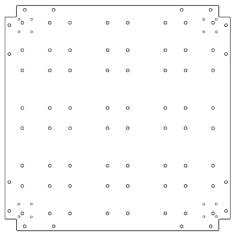 płyta denna Stal ocynkowana 80 x 80 cm