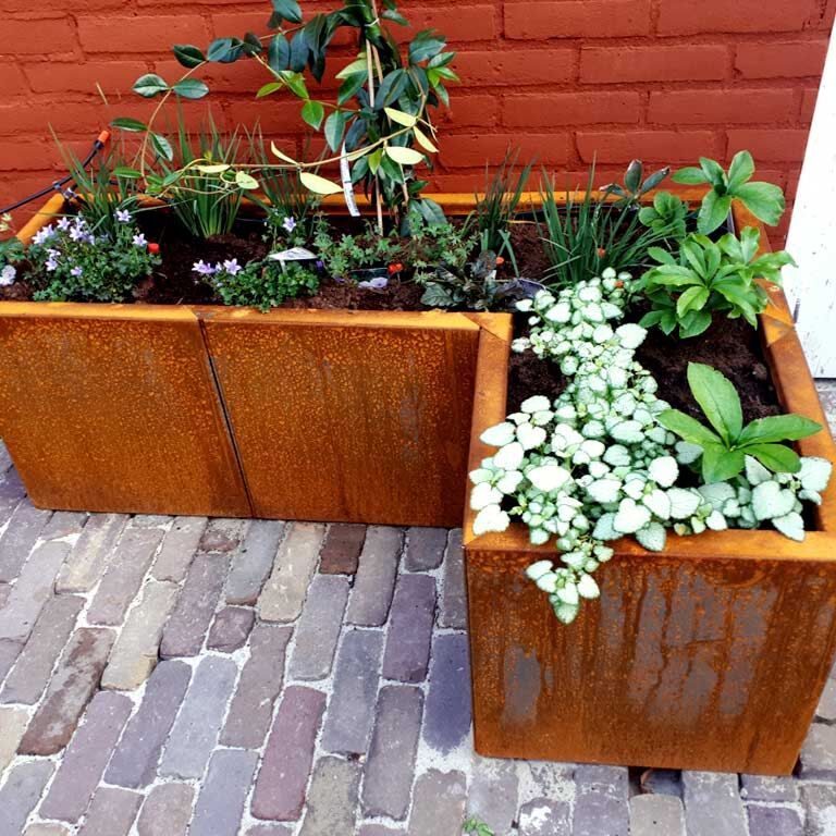 Donica ze stali corten Kansas 40