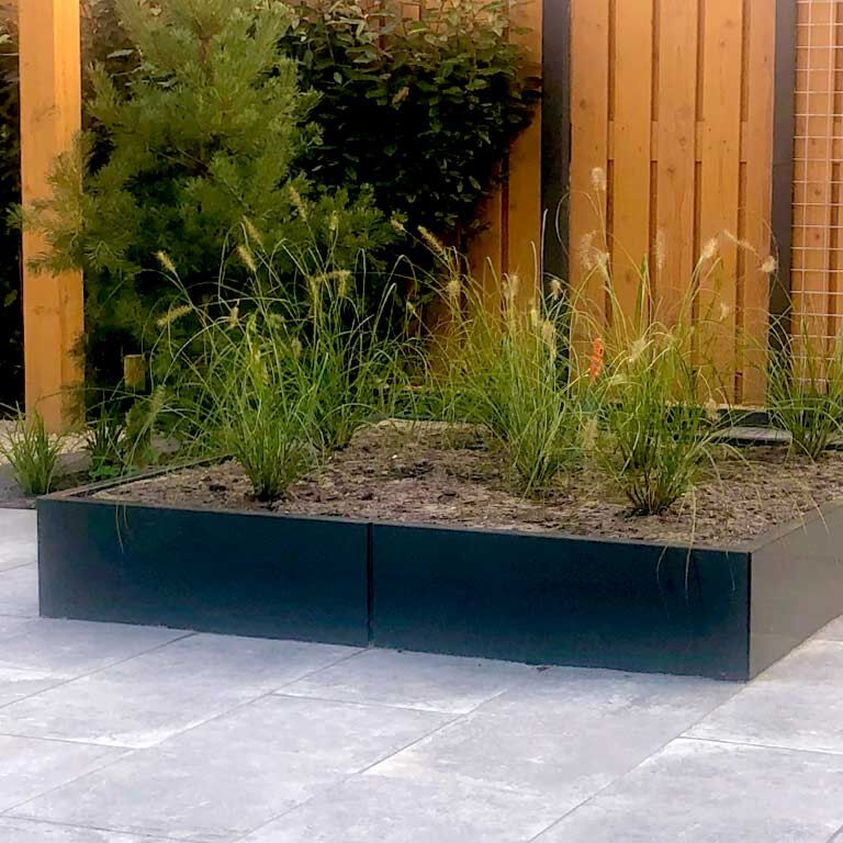 Donica stal malowana proszkowo Miami xxl 160 x 160 cm