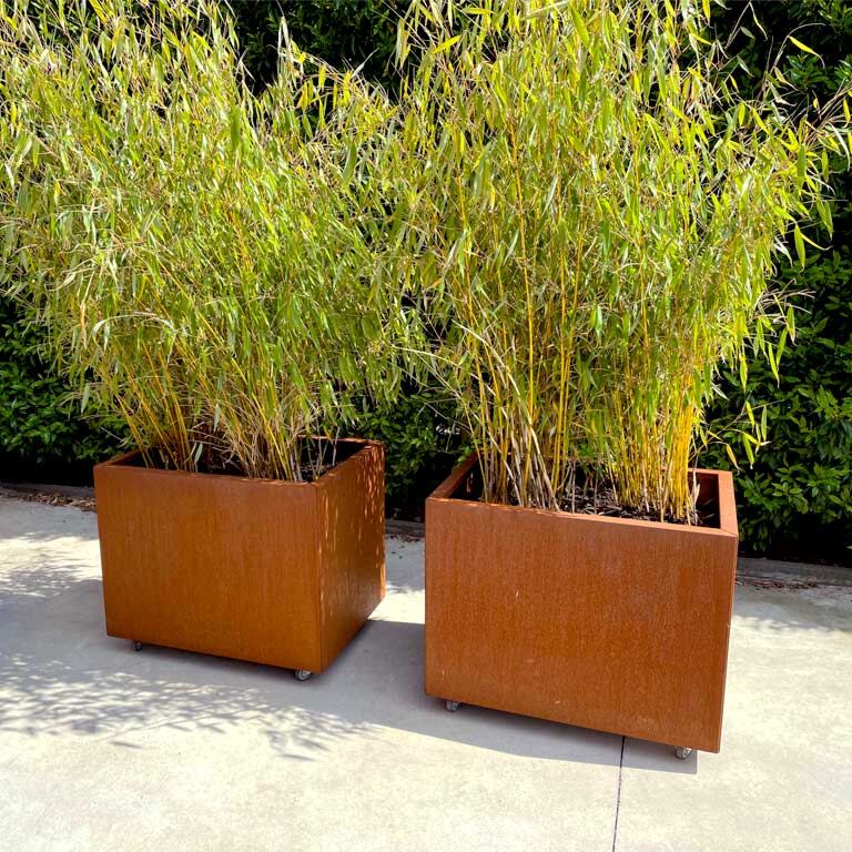 Donica ze stali corten Texas 60 x 80 cm