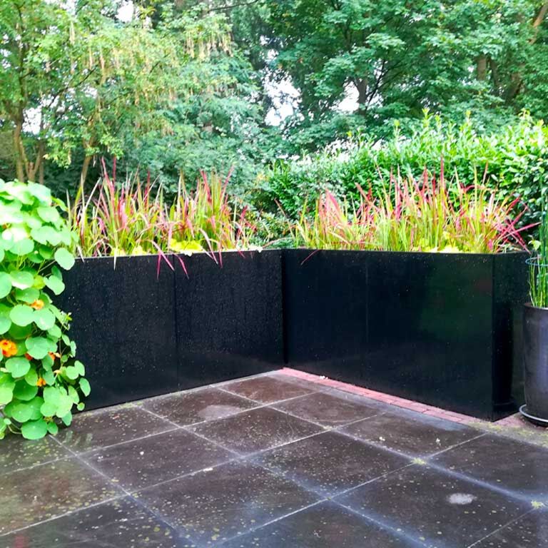 Donica stal malowana proszkowo Texas xxl 160 x 40 cm