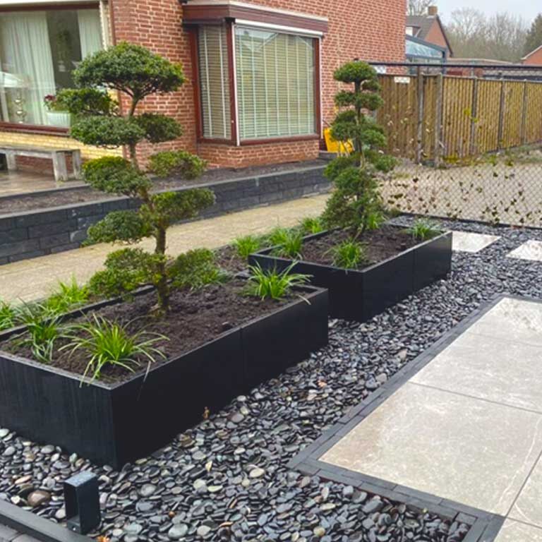 Donica stal malowana proszkowo Texas xxl 160 x 100 cm