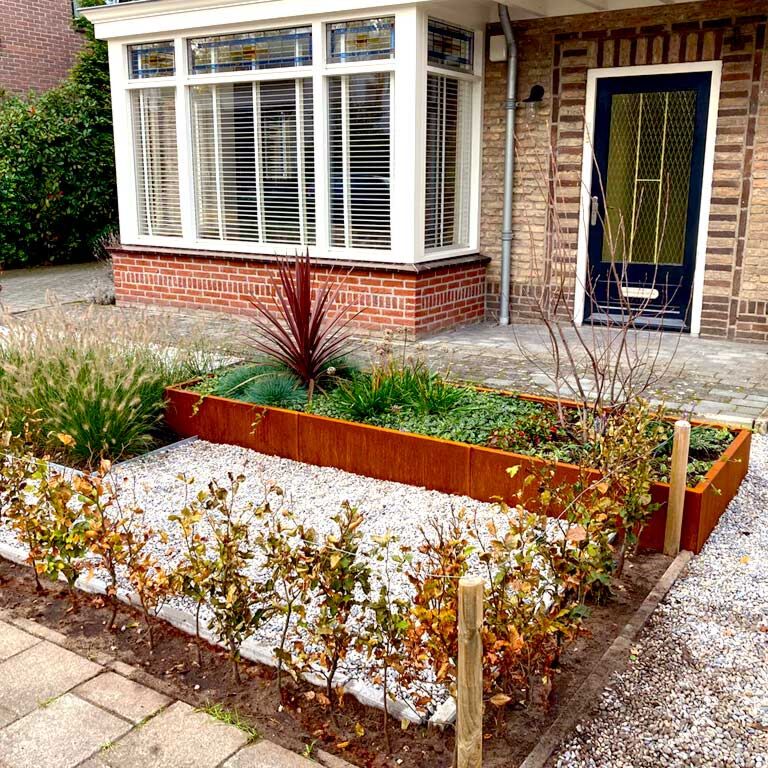 Donica ze stali corten Texas xxl 300 x 100 cm