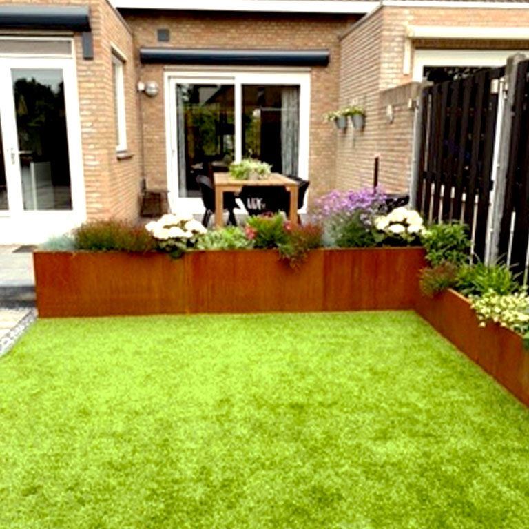 Donica ze stali corten Texas xxl 360 x 30 cm