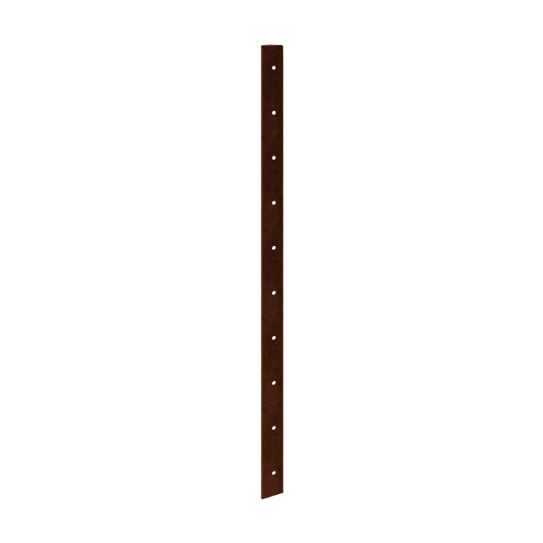 Element narożny stal corten 45° 100 cm