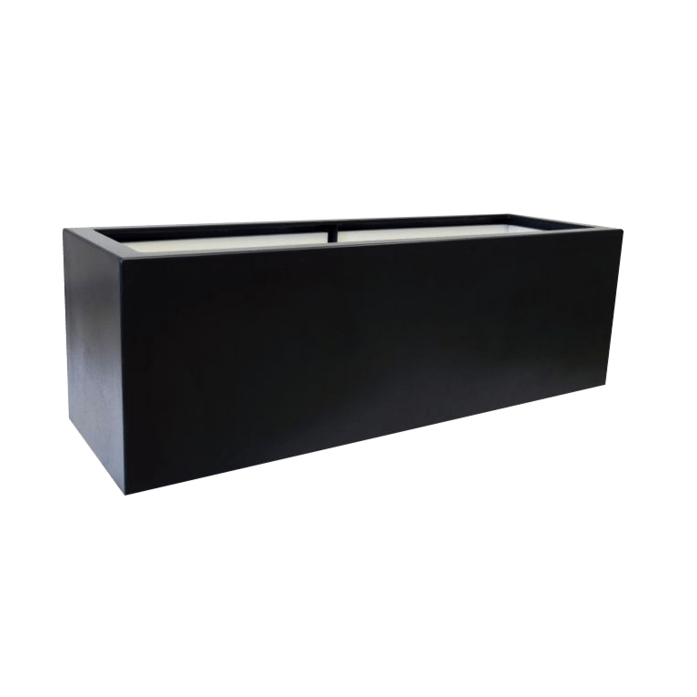 Donica poliestrowa - Prostokąt - 100 x 40 x 80 cm - Z dnem