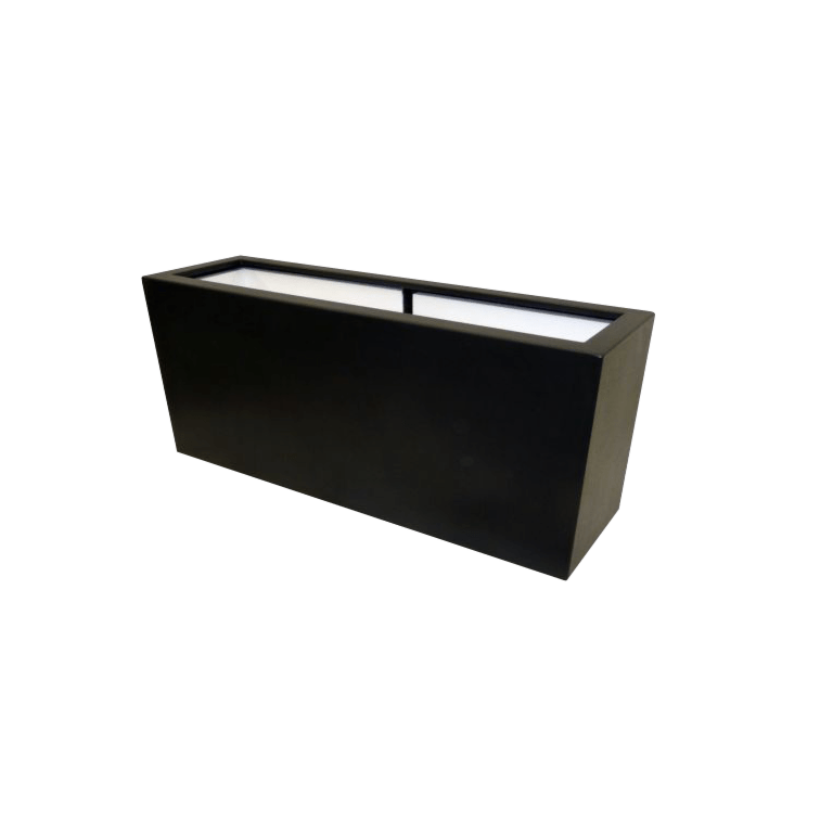 Donica poliestrowa - Prostokąt - 120 x 30 x 50 cm - Z dnem