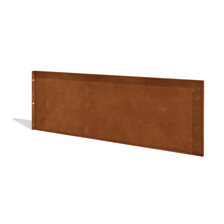 Ogrodzenie ze stali Corten H panelu 180 x 63,3 cm