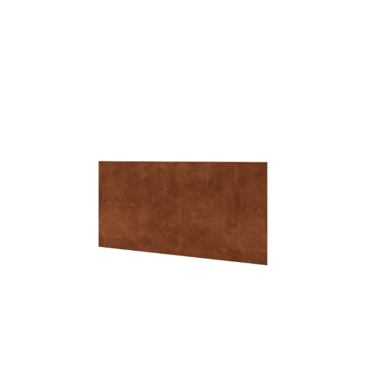 Ogrodzenie panelowe ze stali corten H - Panel - 120 x 63,3 cm