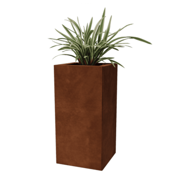 Donica ze stali corten Miami 30 x 30 cm