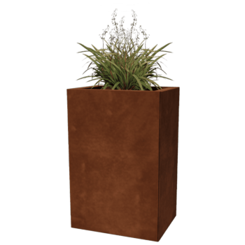Donica ze stali corten Texas 30 x 40 cm