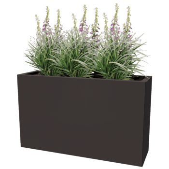 donica Stal malowana proszkowo Texas 30 x 100 cm