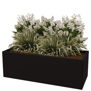 Donica stal malowana proszkowo Texas 50 x 120 cm