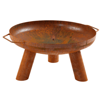 Palenisko ze stali corten Louisiana 88 x 78 x 31 cm