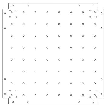 płyta denna Stal ocynkowana 70 x 70 cm