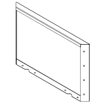 panel Stal kortenowska 40 x 60 cm