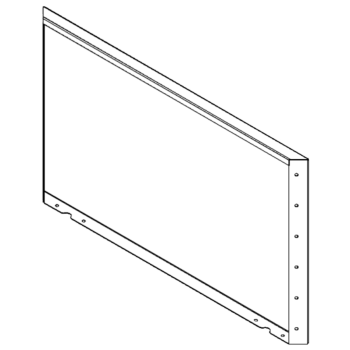 panel Stal kortenowska 60 x 100 cm